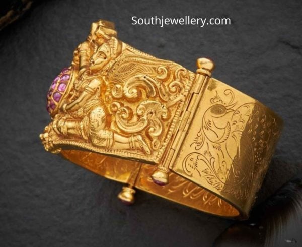 antique gold kada