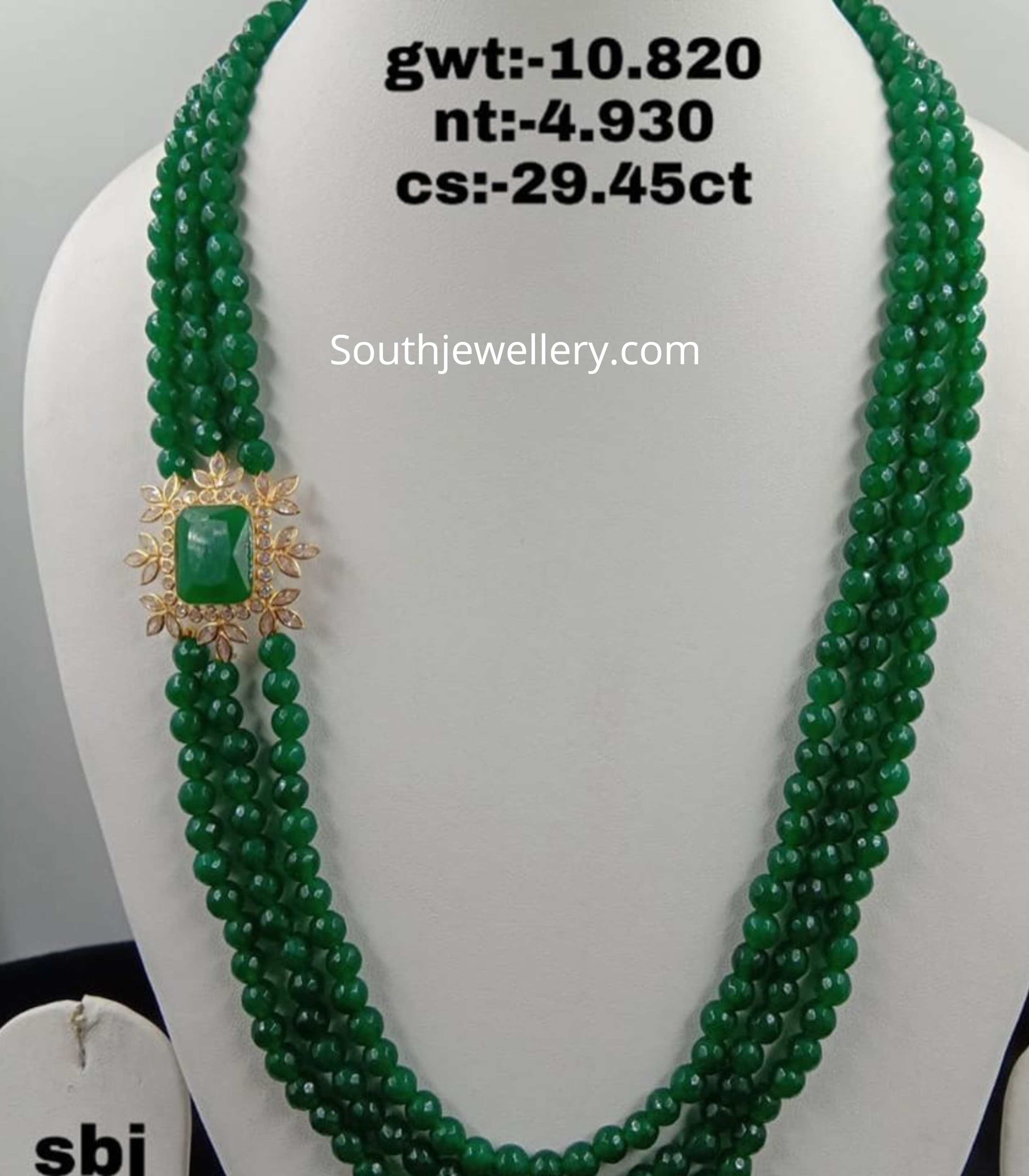 Discover more than 140 emerald beads necklace designs - songngunhatanh ...