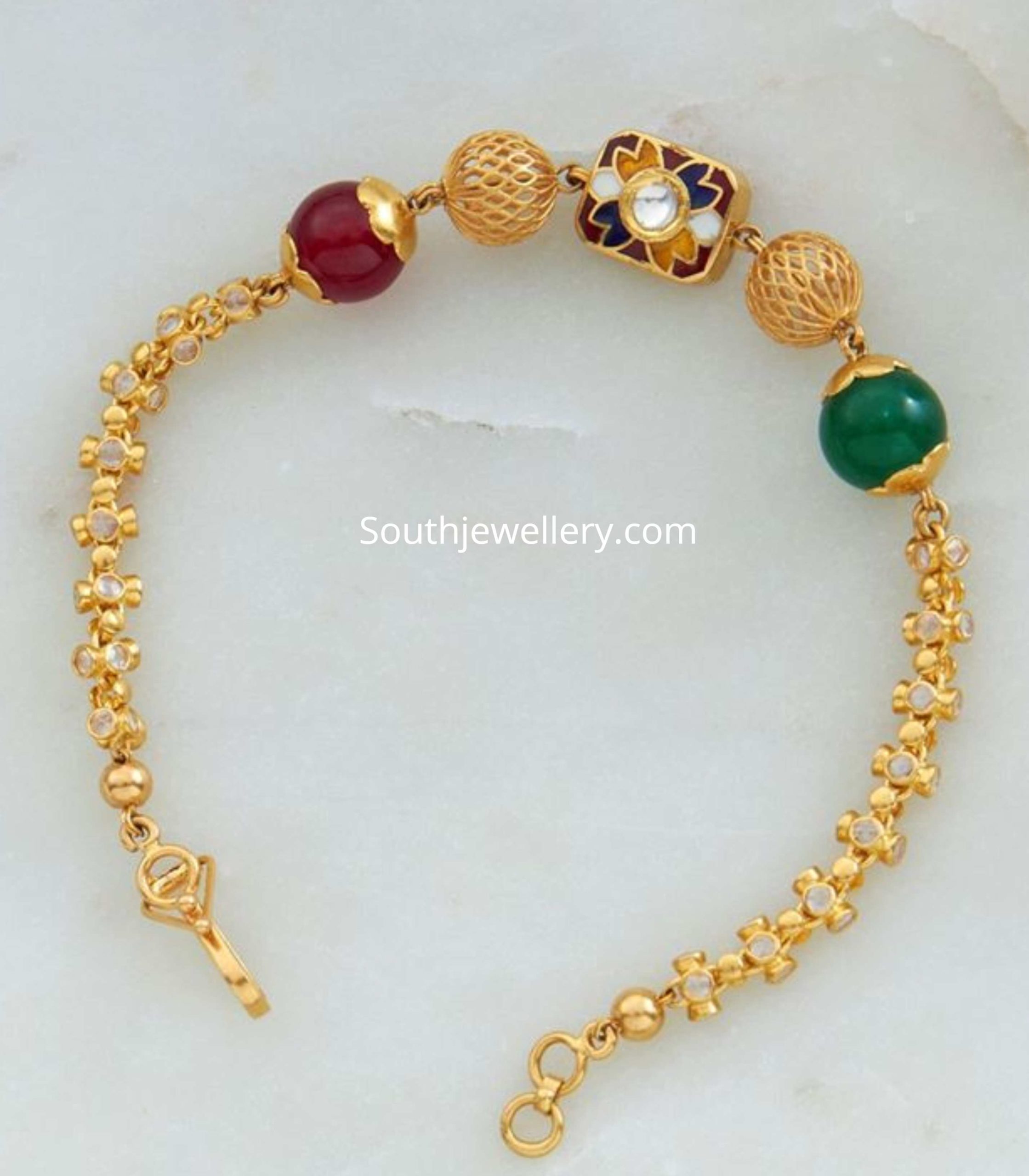 Bewitching 22K Gold Bracelet For Men