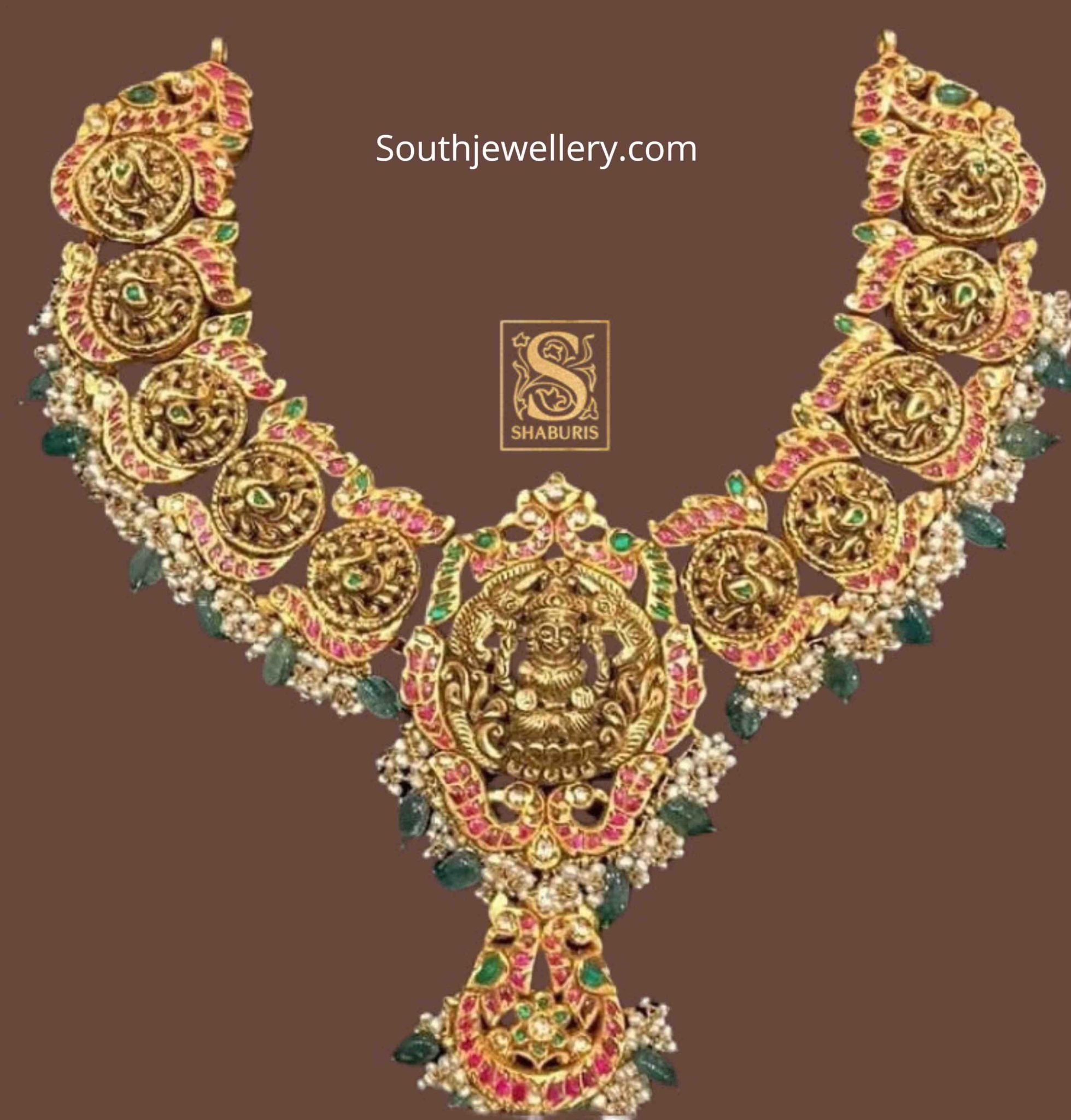 Gold Plated Silver Temple Jewellery by Shaburis (USA)