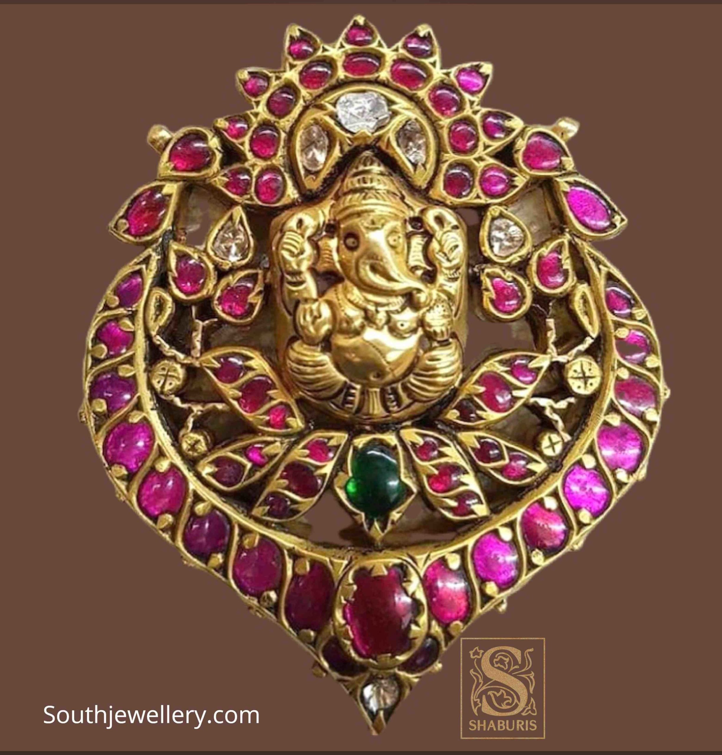 Pure silver gold plated temple jewellery on sale