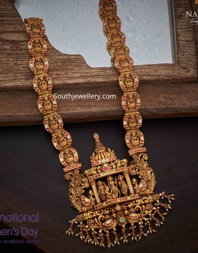 Temple Jewellery latest jewelry designs 