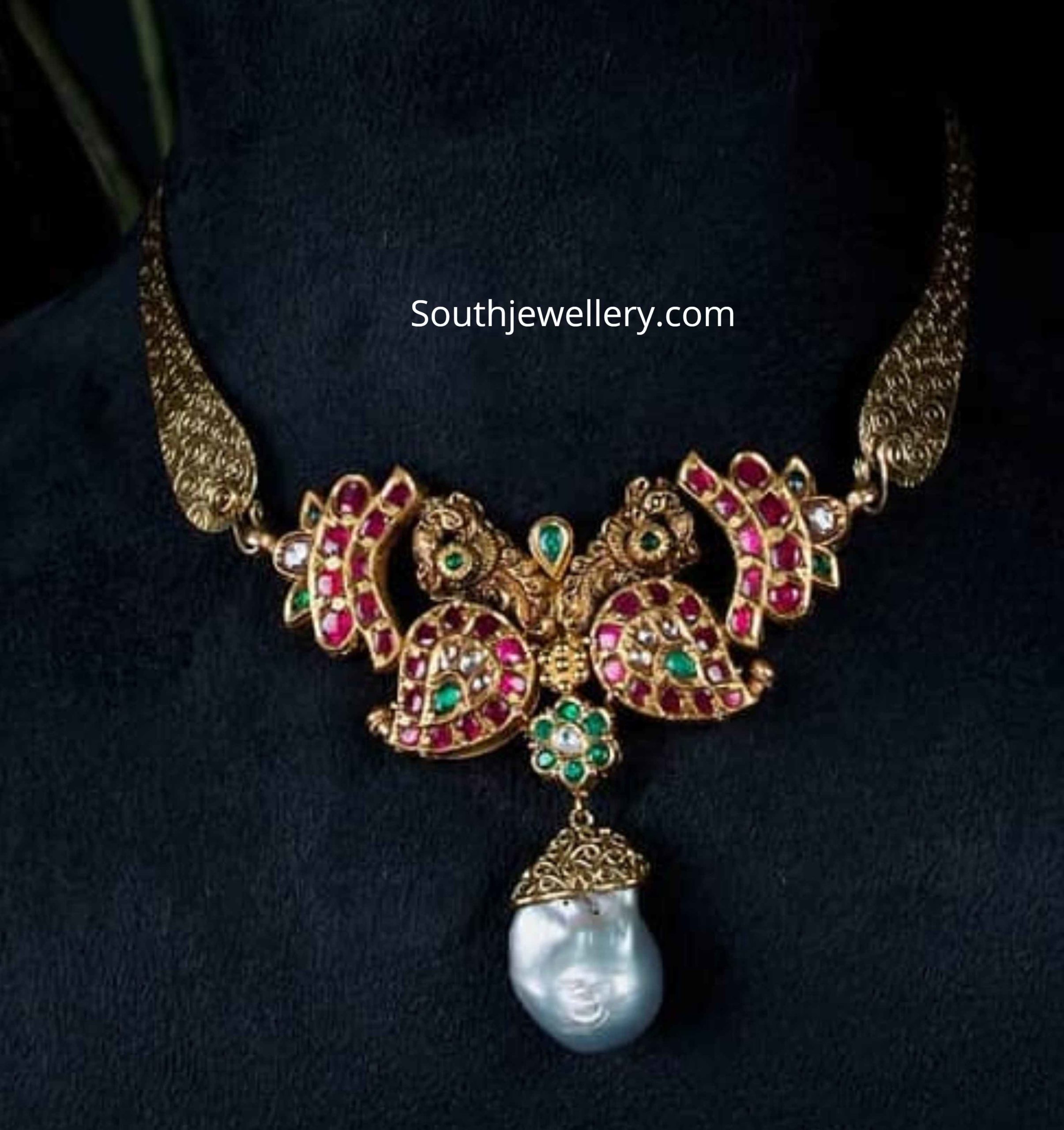 light weight long necklace designs
