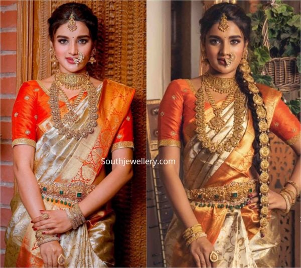 nidhhi agerwal in manepally jewellery ad (1)