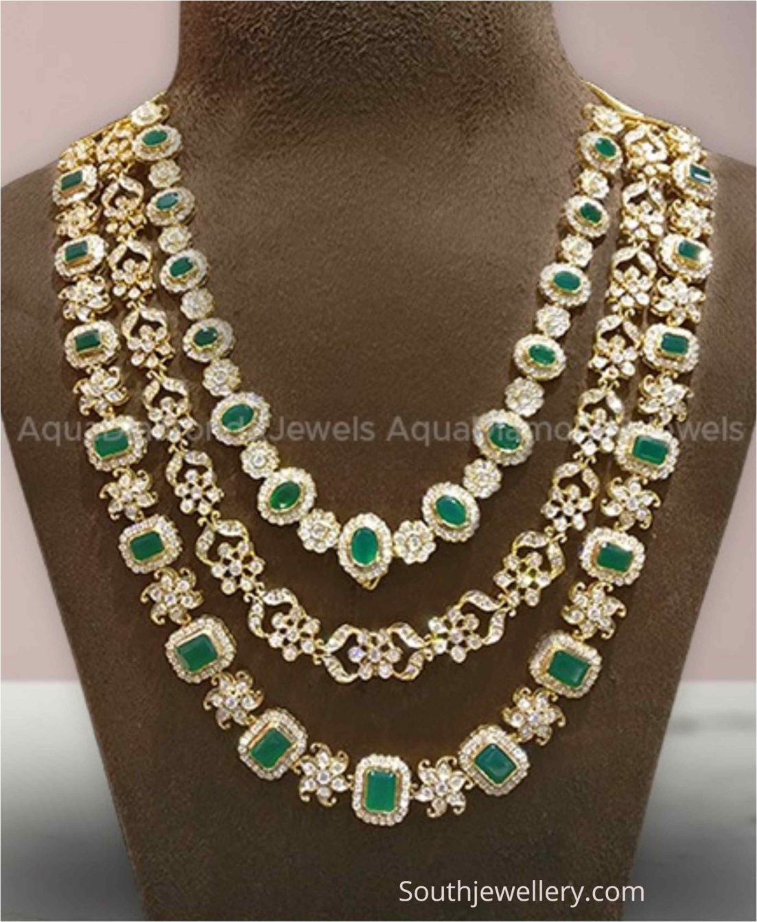 Layered diamond necklace Clearance