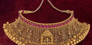 antique gold traditional choker 2020