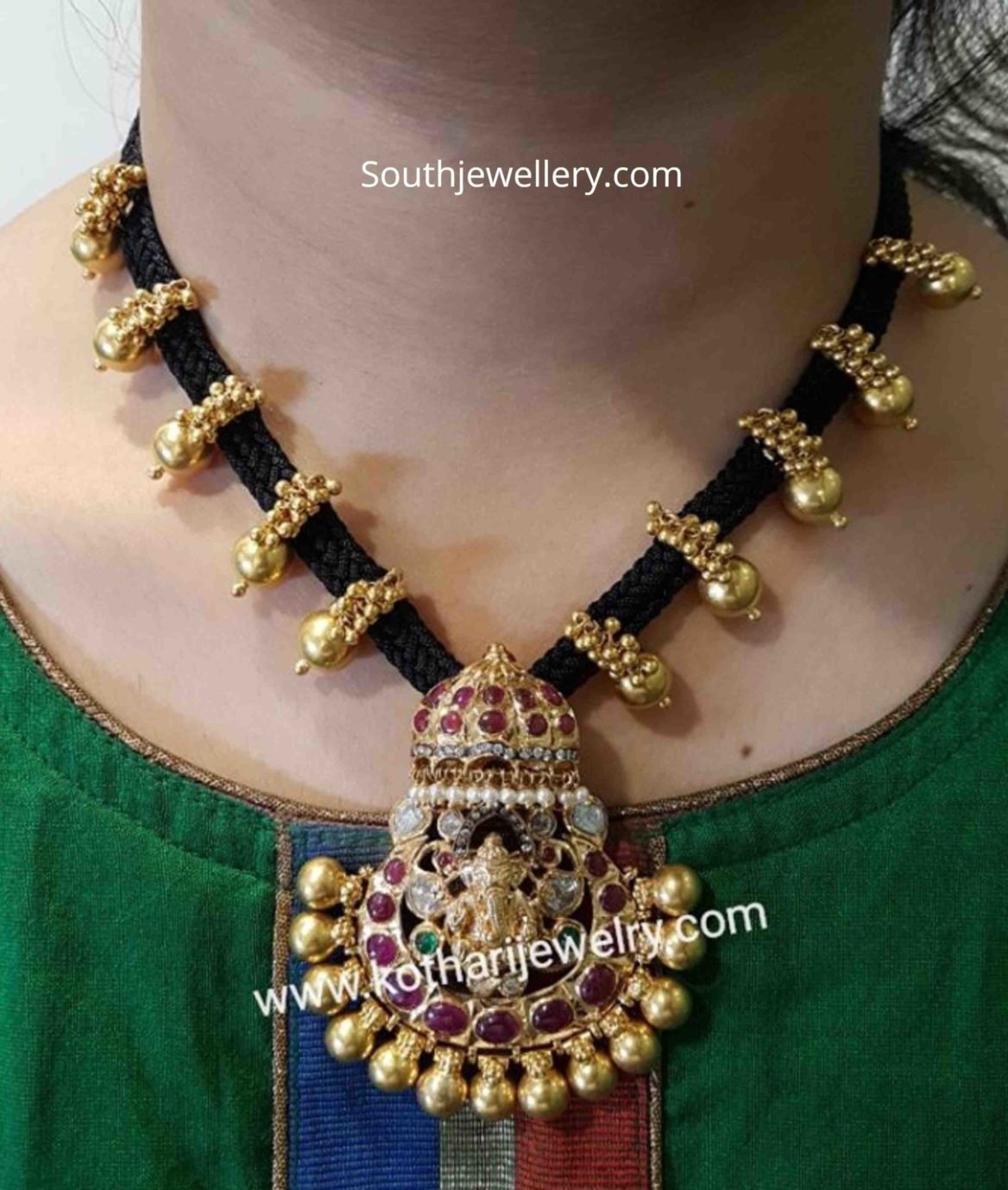 Black... - Silk Thread Jewellery-Khushi Handmade Jewellery | Facebook