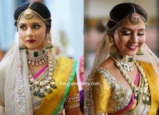 southindian bride jewellery