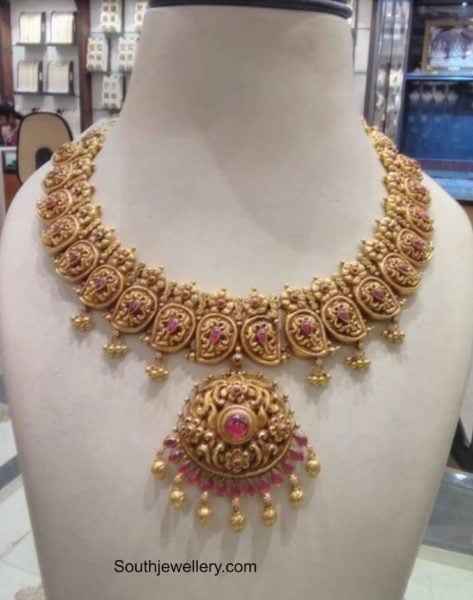 mango nakshi necklace