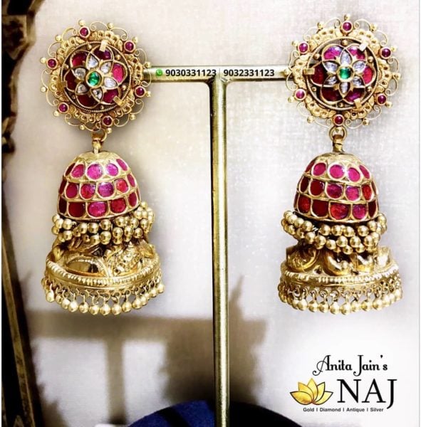 latest gold earring (1)