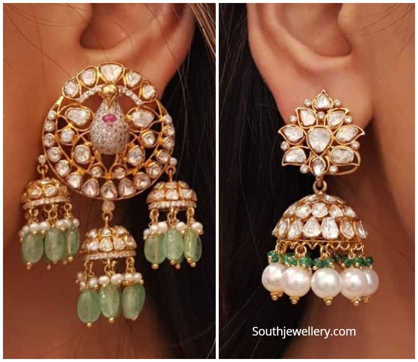 polki jhumki