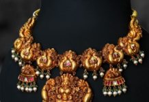 peacock kundan necklace (1)