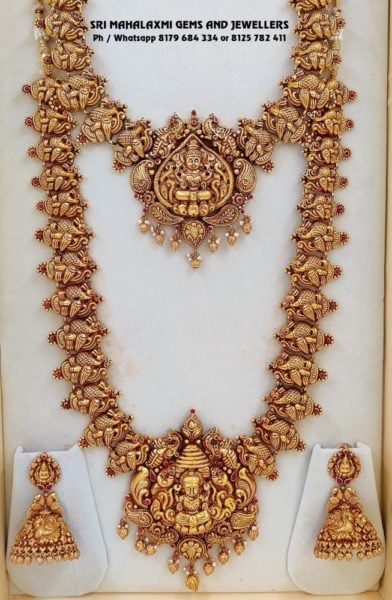 temple jewellery set (4)