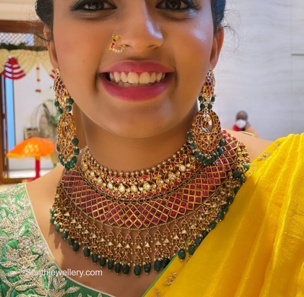 Kundan choker gold discount