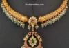 kante necklace with kundan pendant