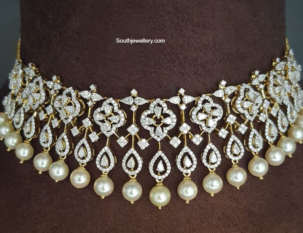 DAINTY DIAMOND CHOKER - Navrathan