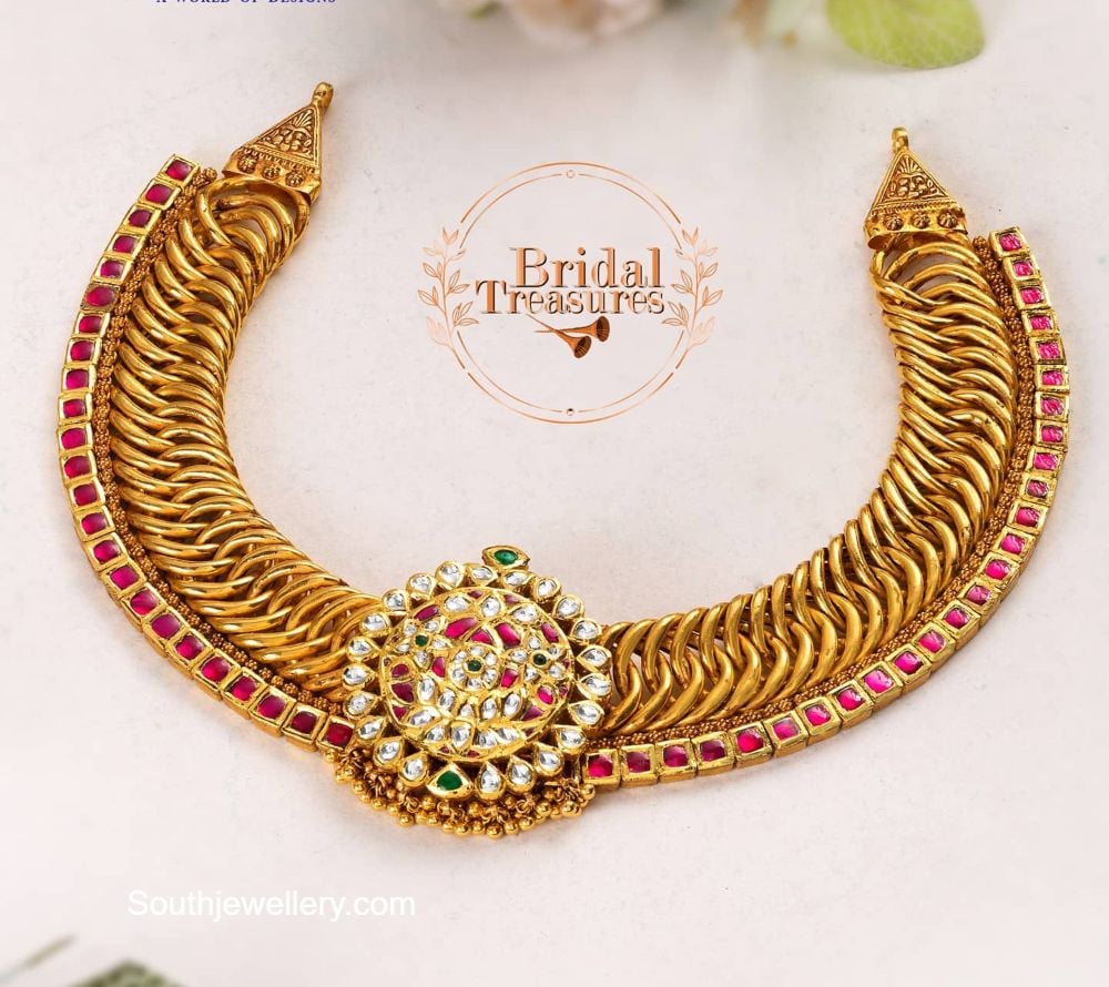 Jalebi necklace sales