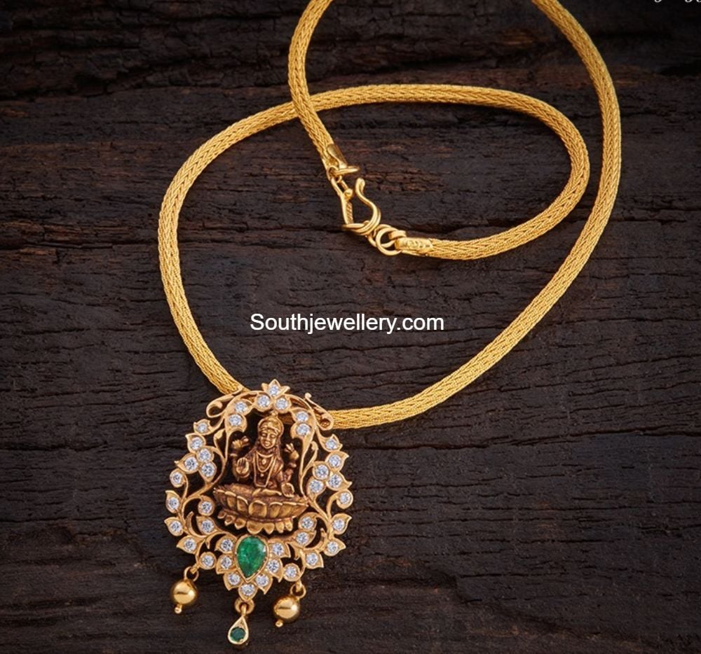 Gold Long Chain latest jewelry designs - Indian Jewellery Designs