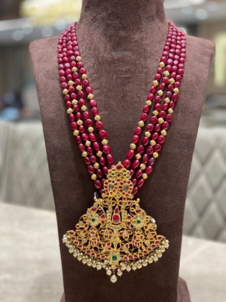 ruby beads long haram