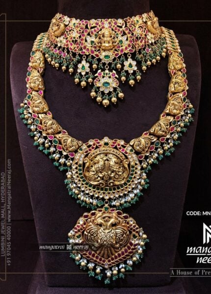 kundan choker and haram (1)