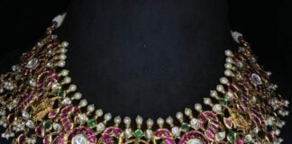 kundan radha krishna necklace