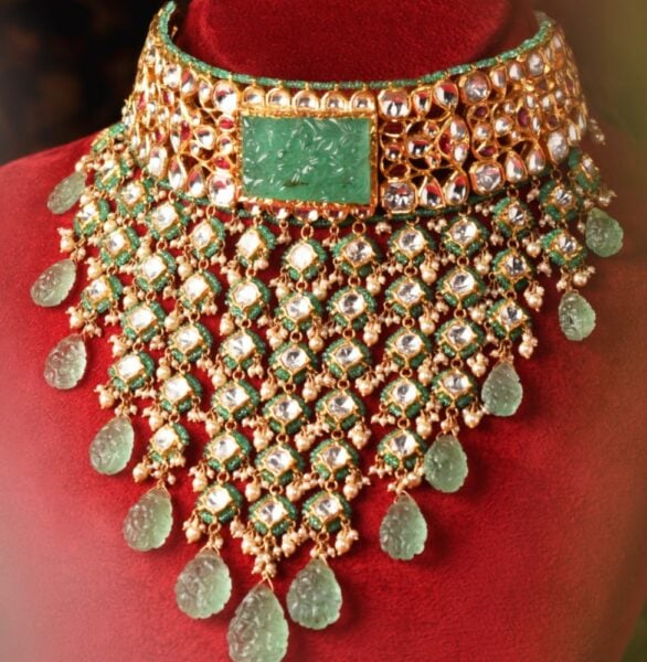 Kundan choker | Pearls choker | Latest Indian jewelry
