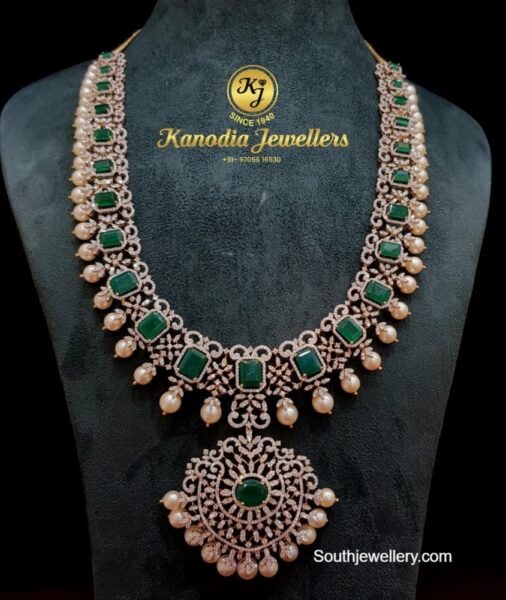 diamond emerald necklace (5)