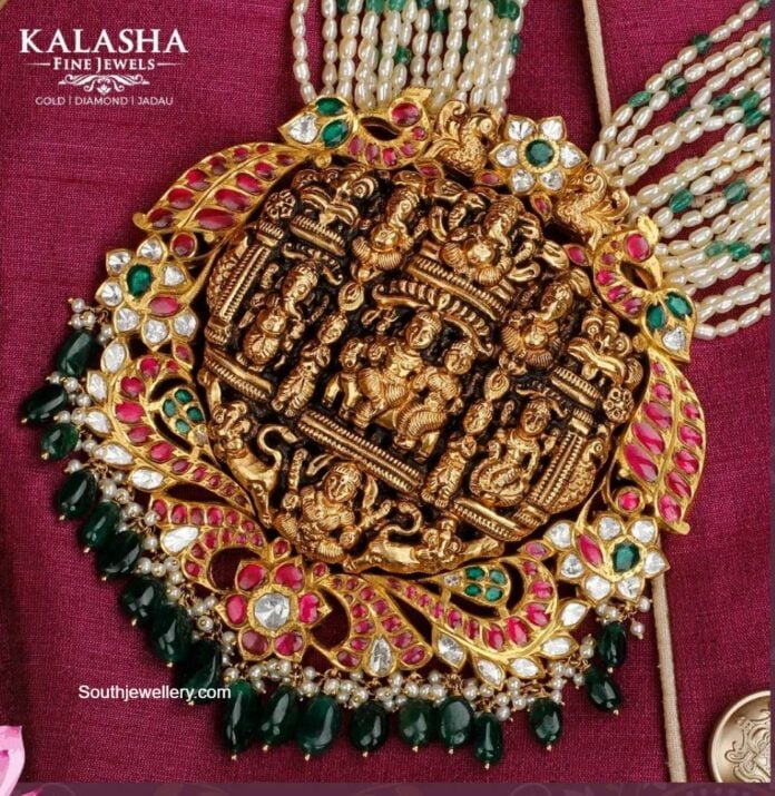 Temple Jewellery latest jewelry designs 