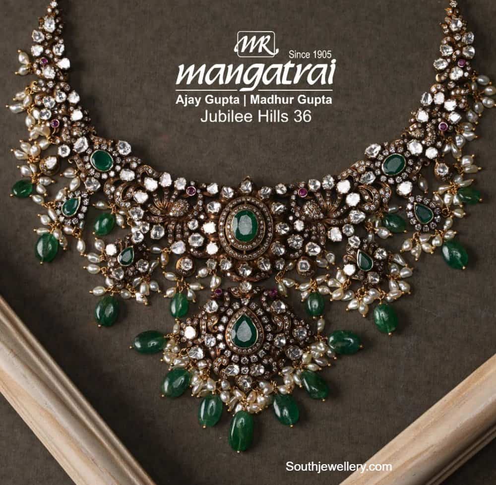 Victorian diamond necklace deals