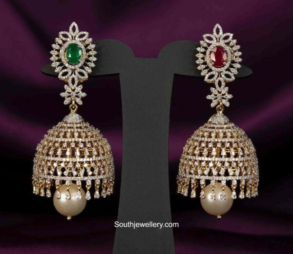 diamond jhumkas (2)