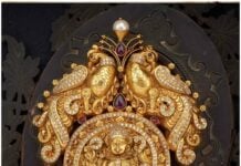 lakshmi kundan pendants navrathan (2)