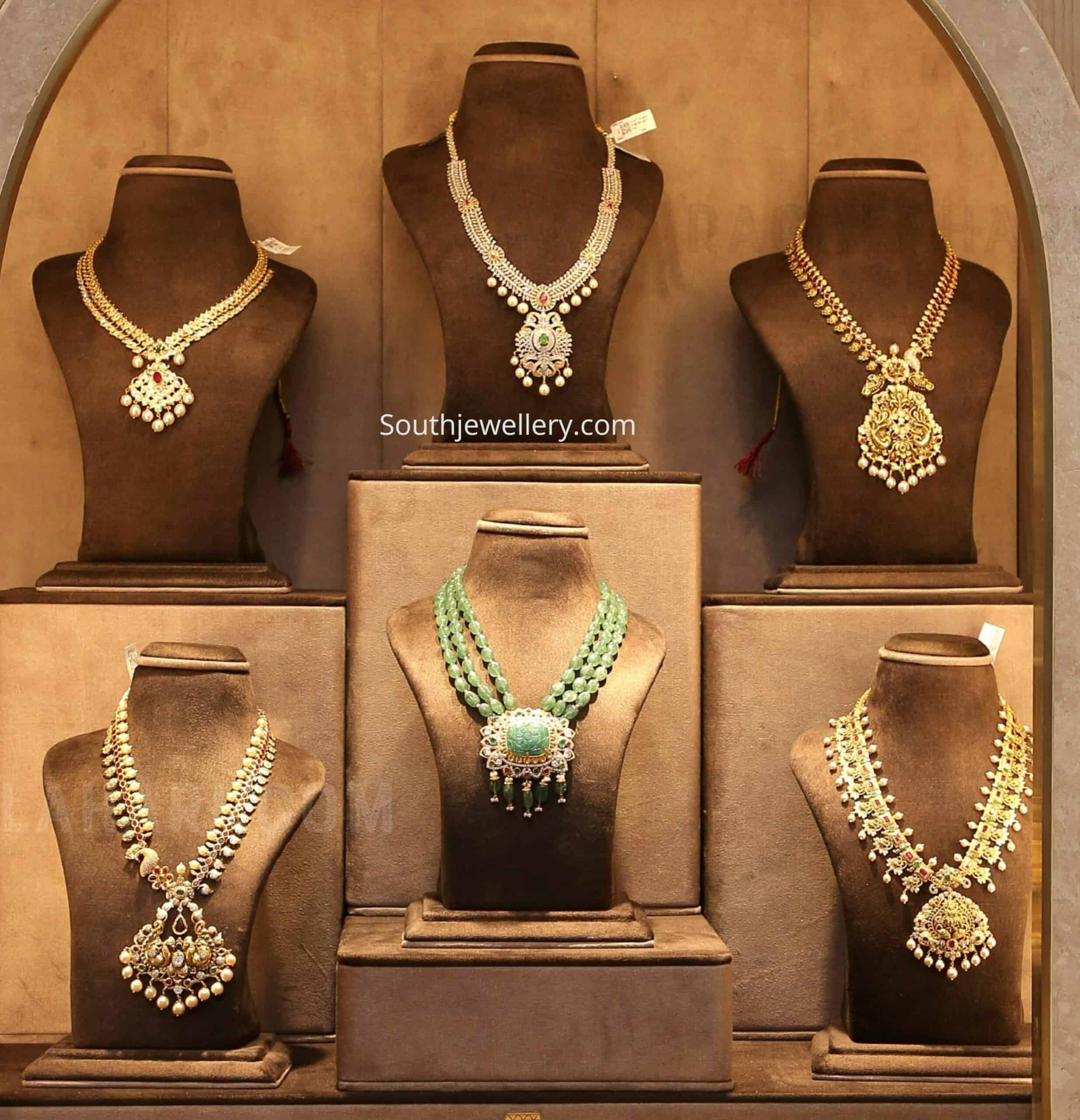 Latest gold haram designs - Indian Jewellery Designs