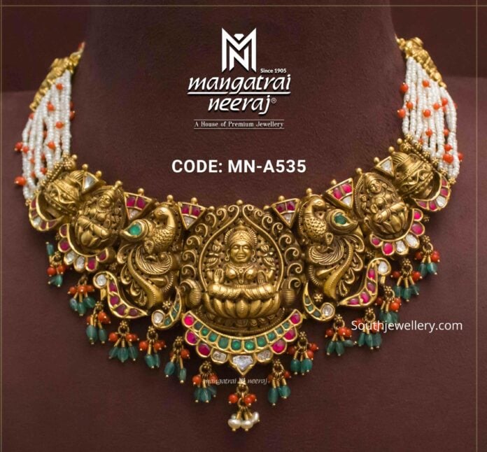 lakshmi nakshi necklace