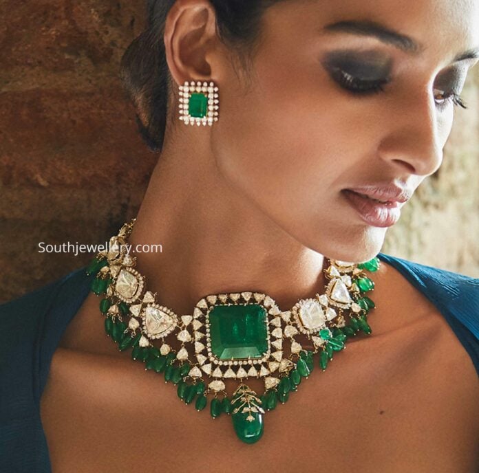polki necklace set kishandas (1)
