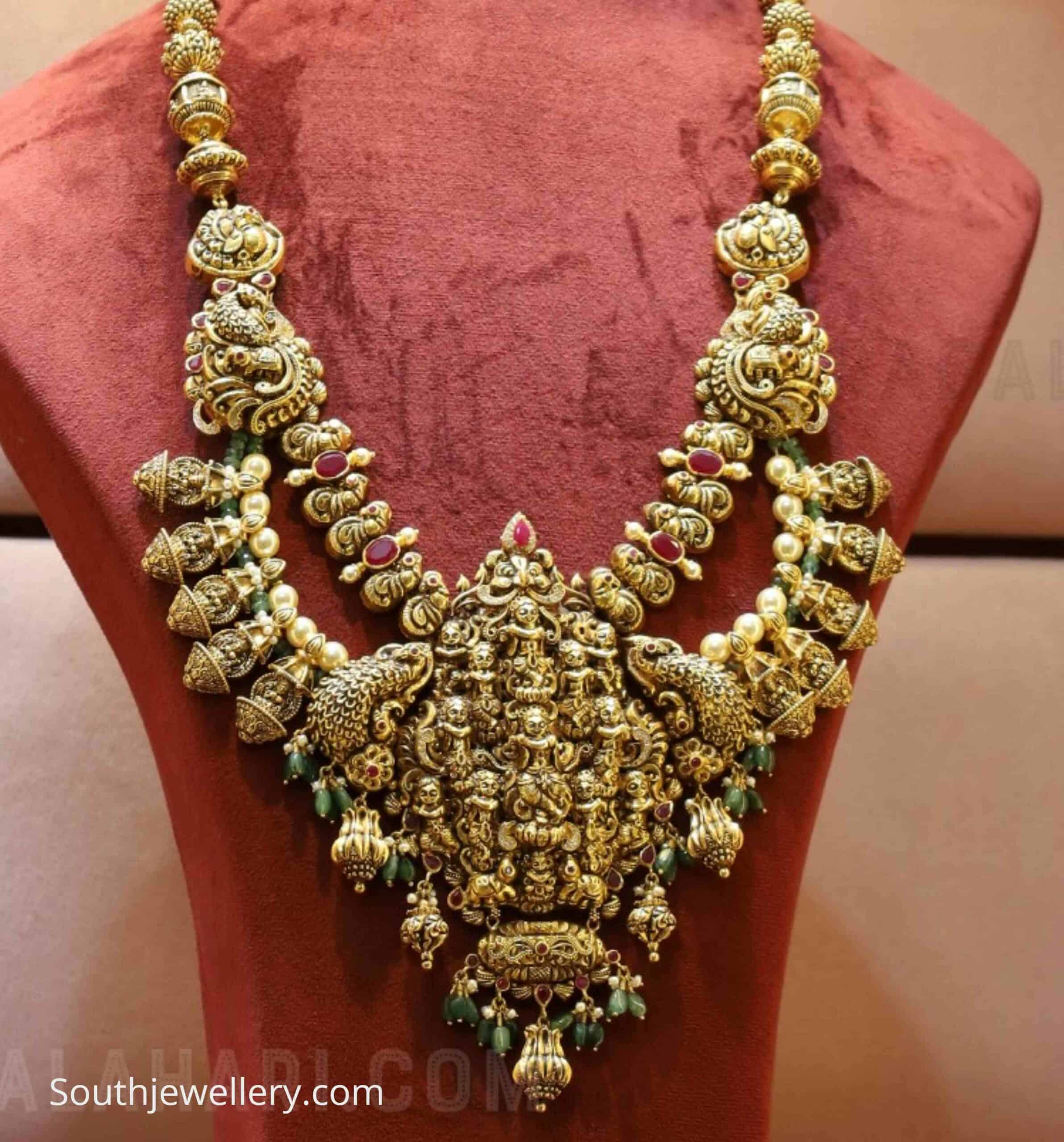 Latest gold haram designs - Indian Jewellery Designs