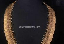 kasu haram with ramparivar pendant